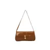 Bolso Tipo Baguette Trendy Estilo Francés Modelo Nuevo 2026 con Hebilla de Cierre, Bolso de Hombro Retro a la Moda, Elegante Bolso de Mano de un Solo Hombro