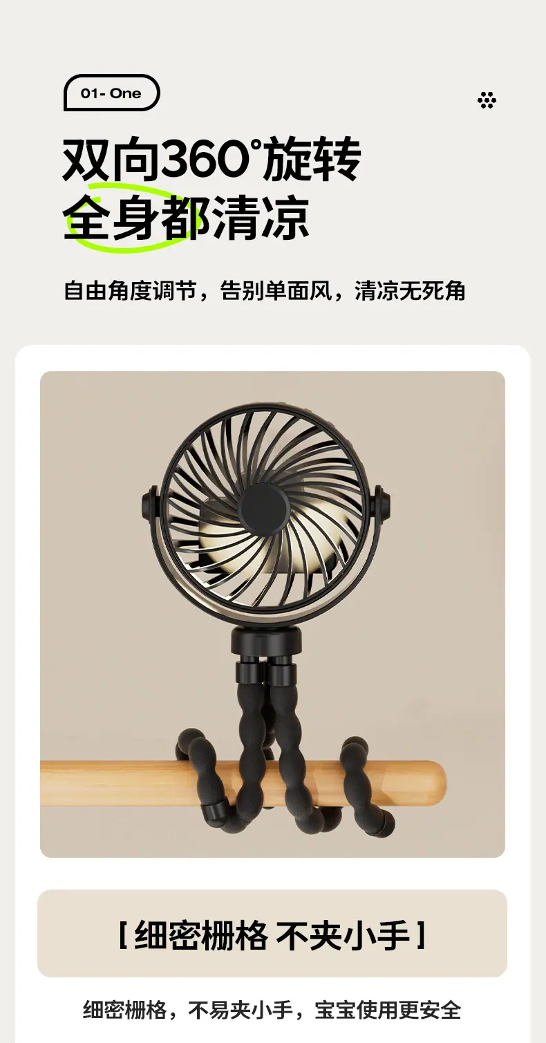 八爪鱼风扇