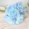 Ramo de Peonías Simuladas de Cinco Cabezas, Flores Artificiales, Estilo Pastoral, Accesorios para Bodas en Casa, Accesorios para Sesiones de Fotos
