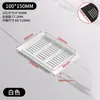 Venta al por mayor de hardware Aleación de aluminio Malla transpirable Gabinete Agujero de ventilación rectangular Armario Zapatero Cubierta de malla de ventilación Puerto de enfriamiento