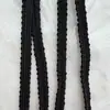 Cordones Planos Dentados de Espiga de Trigo de 8 mm Adecuados para Zapatos Deportivos, Tenis Blancos, Zapatos de Baloncesto, Cordones de Colores