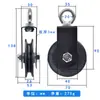 Accesorios para Equipo de Fitness Rueda Rodante Aleación de Aluminio Rueda Guía Rueda Colgante Pájaro Grande Equipo de Entrenamiento Abdominal Fuerza Polea Rodante
