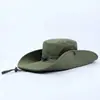 Sombrero de Pescador Impermeable de Ala Ancha para Senderismo y Camping, Primavera y Verano, Protección Solar para Exteriores, Sombrero para Adultos, Se Puede Añadir Logo, Sombrero de Secado Rápido