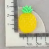 Bolsa para Celular com Furo Acessórios para Sapato Material Cola Creme Resina Abacaxi Fruta Luminosa Morango Headwear DIY Acessórios de Cabelo