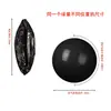 Pelota de Playa Inflable de PVC Negra, Pelota de Juguete de Playa de Color Sólido Interactiva para Padres e Hijos, Pelota para Playa y Piscina