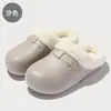 Pantuflas de Algodón Birkenstock para Mujer, Uso Exterior Otoño e Invierno, Suela Suave, Impermeables, Antideslizantes, Pantuflas de Algodón Calientes de Felpa para Interior en Casa para Hombre, Venta al por Mayor