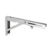 Soporte triangular de acero inoxidable 304 transfronterizo, pared gruesa, soporte Billy, soporte de estante plegable, estante de almacenamiento de pared