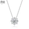 Colar Feminino Pingente de Zircônia Estilo Minimalista Novo Jinse Versátil para o Trabalho e Uso Casual Acessório de Corrente Curta para o Pescoço