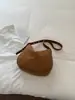 Bolso de mano nuevo de gamuza estilo coreano para mujer, gran capacidad, diseño retro, adecuado para ir al trabajo, bolso de hombro versátil, bolso cruzado de moda