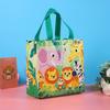 Bolsa de Compras de Dibujos Animados Linda Transfronteriza No Tejida Bolsa de Empaque para Llevar Bolsa Tote de Regalo para el 61 Cumpleaños para Niños y Estudiantes