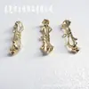 Materiais DIY Feitos à Mão/Cobre Puro Estilo K com Laço Pendurado/Alfinete de Fivela Acessórios Broche de Laço/Atacado de Fábrica