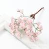 Planta Artificial Escarcha Blanca Gypsophila Ramo Pequeño Ramo de Flores Artificiales Estilo Bosque Materiales para Manualidades Arreglo Floral de Planta Artificial Falsa
