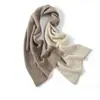 Bufanda Nueva de Cachemira de Invierno para Mujer, Engrosada y Cálida, Cuello de Punto Suave y Versátil, Elegante Chal Protector para el Cuello, A Prueba de Frío