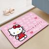 Alfombrilla Absorbente de Tierra de Diatomeas Kuromi de Sanrio para Baño, Alfombra Antideslizante para Entrada y Dormitorio, Secado Rápido