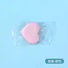 Nuevo puff para pulgar en forma de corazón sin polvo huevo de belleza al por mayor húmedo y seco mini puff para dedo algodón de azúcar