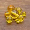 Suministro Directo de Fábrica Ámbar Imitación Ámbar Dorado Cuentas Redondas Cuentas Sueltas Pulsera Collar con Cuentas Accesorios de Joyería DIY Venta al por Mayor
