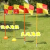 Fútbol Bandera de Esquina Rellena de Agua Poste Señalizador Poste de Bandera de Esquina ABS Señalizador de Bandera Poste de Obstáculo Poste de Obstáculo Poste de Advertencia Enrollador de Poste