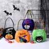 Decorações de Sacola de Doces de Halloween Sacola de Abóbora Portátil Crianças do Jardim de Infância Arranjo de Cena de Doces Sacola de Presente Sacola de Pano