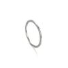 Suministro transfronterizo joyería de acero inoxidable 1 mm ultrafino bola interior superficie brillante exterior anillo simple de pareja acero titanio fabricante