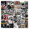50 Adesivos da Banda Oasis Mais Vendidos na Amazon Decoração Graffiti Adesivos à Prova d'Água para Celulares e Skateboards Atacado