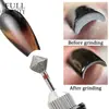 Herramienta de Cabeza Pulidora para Uñas Nueva Transfronteriza Rombo Estéreo Cabeza Pulidora de Esmeril Herramienta de Manicura para Uñas Venta al por Mayor
