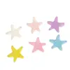 Accesorios de Resina DIY de Dibujos Animados, Piezas Decorativas, Estrella de Mar, Pegamento de Crema, Pinzas para el Cabello, Fundas para Teléfono, Hebillas para Zapatos, Llaveros, Colgantes