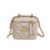Bolsa Cuadrada de Hombro para Mujer con Bordado de Rombo y Cadena, Estilo Nuevo Primavera 2026, Bolso Cruzado de Moda para Viajar