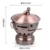 Olla Individual Caliente con Estufa de Alcohol de Acero Inoxidable para Una Persona