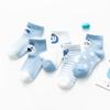 Calcetines para Niños Primavera y Verano Algodón Calcetines para Bebé Malla Finos Transpirables Seda de Hielo Color Caramelo Fabricante Venta al por Mayor