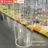 Tubo Hueco de Acrílico con un Diámetro de 4-1500 mm, Tubo Transparente de PMMA con Base Adhesiva, Se Puede Cortar y Procesar con Agujeros Perforados en Cualquier Lado