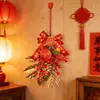 Decorações de Ano Novo para a Porta de Entrada, Frutas da Sorte, Enfeites de Frutas Vermelhas, Dia de Ano Novo, Ano Novo Chinês, Decorações do Festival da Primavera, Montagem de Atmosfera Festiva