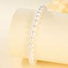 Pulsera de Perlas Shijia para Mujer Verano Lujo Ligero Simple Combinable Hebilla de Tirar Pulsera de Cuentas Retro Francés Pulsera de Lujo Ligero