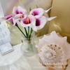 Alta simulación hidratante PU Lirio de Calas decoración del hogar EVA Calla Lily comercio exterior fotografía de bodas espuma flor artificial