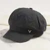 Chapéu de Pintor e Newsboy Casual Leve e Respirável para Primavera e Verão Versátil Emagrecimento Facial Moda Versão Coreana Chapéu de Sol Baseball