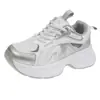 Zapatillas Chunky de Padre para Mujer, Nuevas de Primavera 2026, Versátiles, que Aumentan la Altura, Casuales, a la Moda y que Adelgazan el Pie