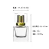 En Stock Botella de 30 ml con Tapa de Presión Botella de Vidrio Transparente Portátil para Perfume Botella con Atomizador para Perfume Botella Vacía Recargable Gama Alta