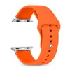 Para Apple iwatch correa de silicona monocromática Apple Watch9876SE conector deportivo pulsera