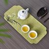 Juego de té Kung Fu, tapete para plato de té, tapete para té, paño de té impermeable, tapete para tetera, tapete para taza de té, accesorios para ceremonia del té
