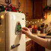 Ímãs de geladeira de acrílico de Natal de alta venda de novos produtos transfronteiriços, ímãs de geladeira magnéticos de árvore de Natal de desenho animado, presentes culturais criativos agora disponíveis