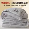 Novo modelo 2026 jacquard tingido na massa 100% algodão de Xinjiang, enchimento de edredom, edredom de inverno, roupa de cama para primavera e outono, edredom fresco de verão para dormitório estudantil