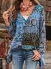 2019 AliExpress wish amazon ebay camisa casual e top de manga comprida com decote em V (muito em estoque)