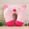 Al por mayor de fabricantes almohada de dibujos animados en forma de U almohada para la hora del almuerzo almohada para el cuello almohada en forma de U para la oficina almohada para el cuello de viaje almohada en forma de U