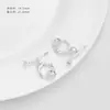 Hebilla de Cierre OT de Bobina de Plata Gruesa que Conserva el Color, Hebilla de Conexión para Pulsera de Perlas Hecha a Mano, Collar, Materiales para Joyería, Accesorios