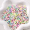 Arcilla Suave de Frutas y Animales de Forma Irregular de Colores + Accesorios de Lentejuelas Materiales para Decoración DIY Hecha a Mano en Ropa y Bolsas
