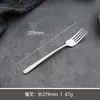 Talheres de Aço Inoxidável Restaurante Ocidental Faca, Garfo e Colher de Alta Qualidade com Padrão Elegante Garfo e Colher de Sobremesa para Chá da Tarde Faca e Garfo para Bife