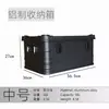 AW Amwang 30,50,80L Caja de Aleación de Aluminio Negra Equipo de Camping al Aire Libre Almacenamiento Plegable para Artículos Varios