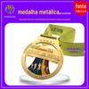 Medalha de Metal Vazada Pintada Medalha Fundida Placa Atletismo Evento Maratona Prêmio Jardim de Infância Medalha Comemorativa Banhada a Ouro