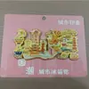 Shantou Chaozhou Creatividad Cultural Souvenirs Turísticos Populares Específicos de la Ciudad, Creatividad Cultural Tendencia Nacional, Imanes Magnéticos para Refrigerador al por Mayor