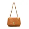Tendencia transfronteriza bolso pequeño cuadrado de mano para principiantes bolso de mujer otoño 2026 nuevo bolso de hombro único de color liso con patrón de rombos bolso cruzado para ir al trabajo