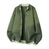 Chaqueta de punto tipo cárdigan falso de dos piezas estilo universitario retro americano Jianheng 2025 para hombres y mujeres, de alta gama y relajada
